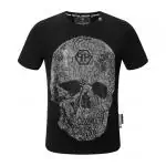 philipp plein t-shirt homme top qp skull